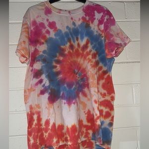 tie dye tee size medium